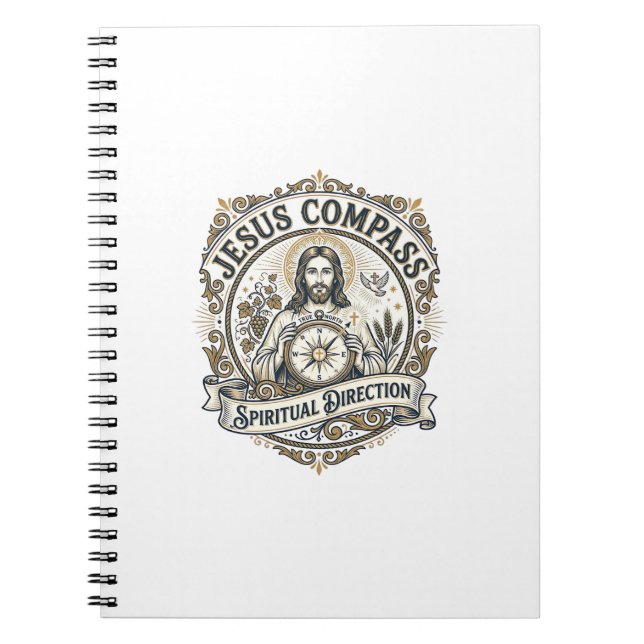 Jesus Compass Spiritual Direction Jesus Compass Sp Notebook (Front)