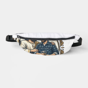 Jesus Construction Trades Shirt Christian Graphic_ Fanny Pack