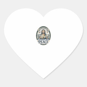 Jesus Coupon Thrift Frugal Shirt Faith Based Desig Heart Sticker