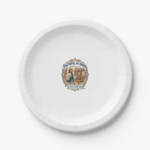 Jesus Craft Seller Etsy Maker Shirt Faith Based De Paper Plate
