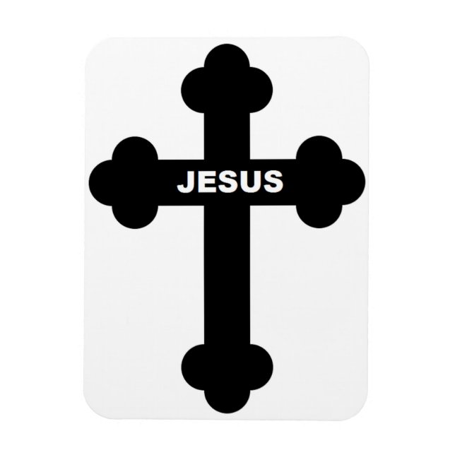 JESUS CROSS MAGNET (Vertical)