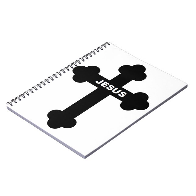 JESUS CROSS NOTEBOOK (Left Side)
