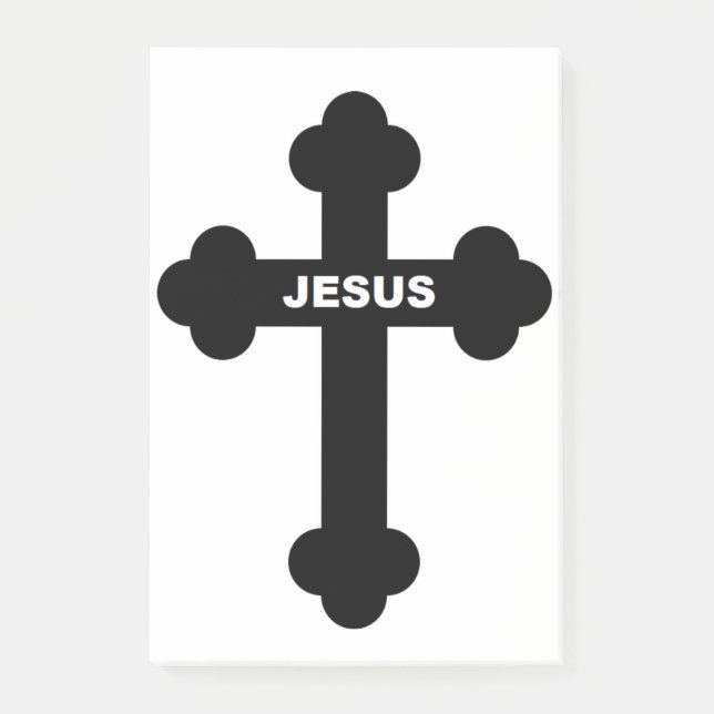 JESUS CROSS POST-IT NOTES (Front)