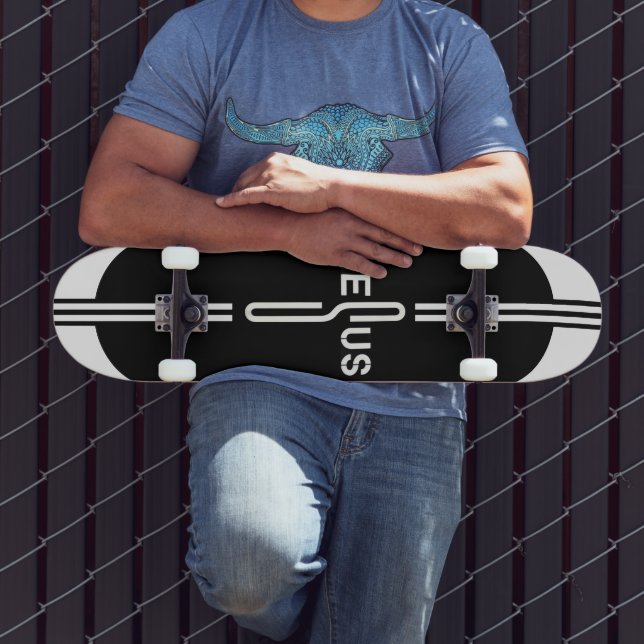 Jesus Cross Skateboard (Outdoor 3)