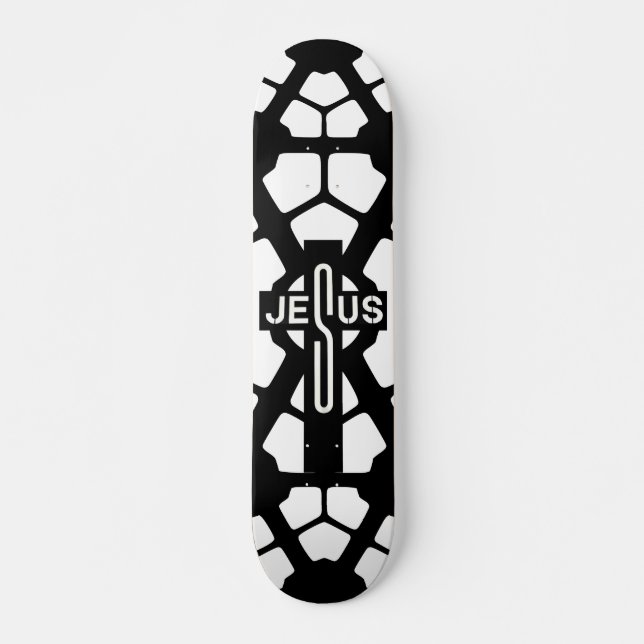 Jesus Cross Skateboard (Front)