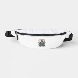 Jesus Cross Stitch Vintage Shirt Christian Graphic Fanny Pack
