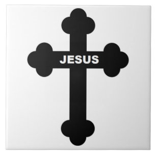 JESUS CROSS TILE