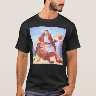 Jesus Crossing Up The Devil Funny Christian        T-Shirt