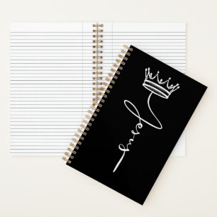 'Jesus' Crown Inspiration Faith and Devotion Gift  Notebook
