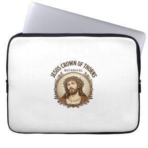 Jesus Crown Of Thorns Botanical Jesus Crown Thorns Laptop Sleeve