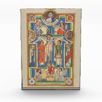 Jesus Crucified Medieval illumination