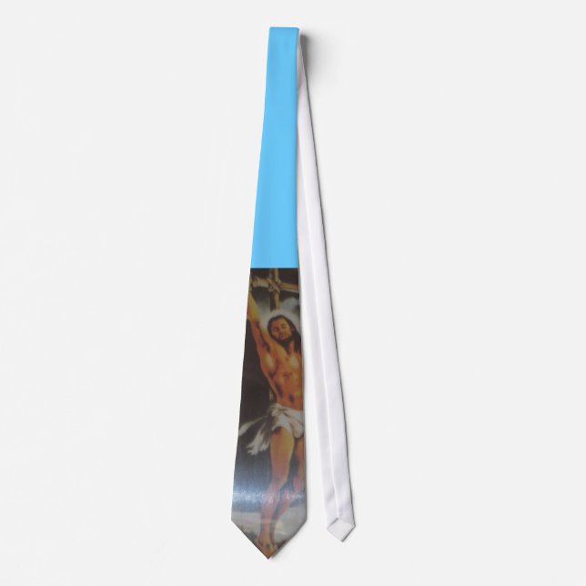 Jesus Crucifixion Tie (Front)