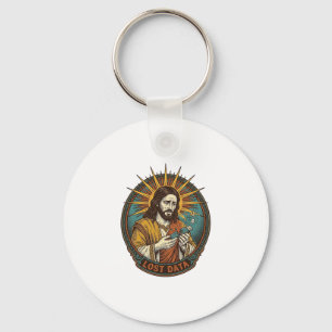 Jesus Crushed USB Flash Drive Lost Data Humor_1 Keychain