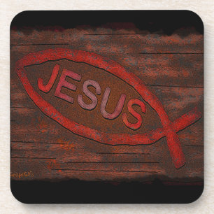 Jesus Customize It Coaster