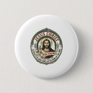 Jesus Dance Ballerina Studio Graphic Tee Christian 2 Inch Round Button
