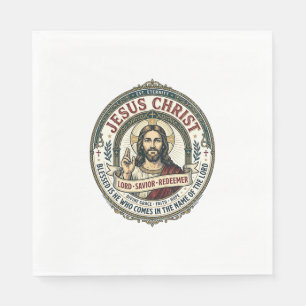 Jesus Dance Ballerina Studio Graphic Tee Christian Napkin
