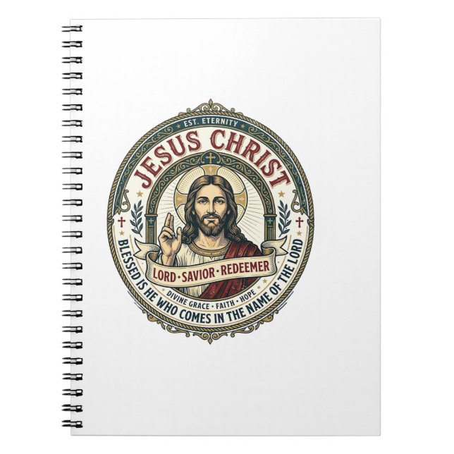 Jesus Dance Ballerina Studio Graphic Tee Christian Notebook (Front)