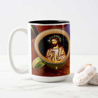 Jésus dans une tasse