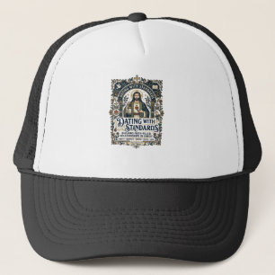 Jesus Dating Christian Relationship Humor Shirt Fa Trucker Hat