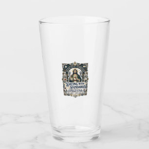 Jesus Dating Christian Relationship Humour Shirt F Glass