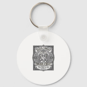 Jesus Declutter Clean Home Shirt Christian Graphic Keychain