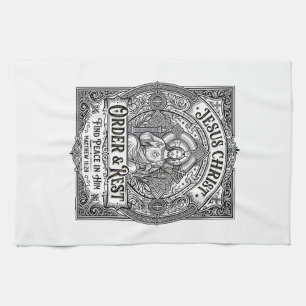 Jesus Declutter Clean Home Shirt Christian Graphic Kitchen Towel