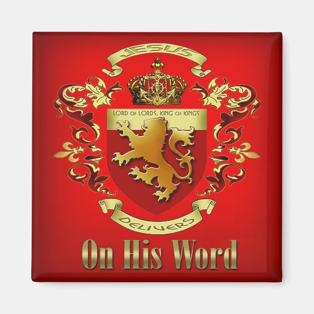 "Jesus Delivers on His Word" by Cheryl Daniels Magnet (Front)