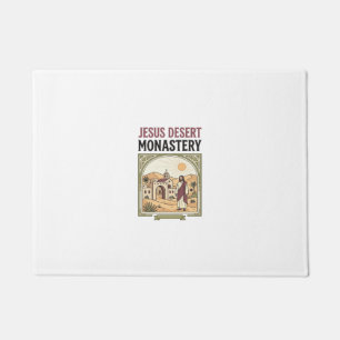 Jesus Desert Monastery Jesus Desert Monastery Chri Doormat