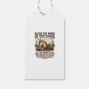 Jesus Diesel Mechanic Heavy Equipment Shirt Faith  Gift Tags