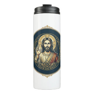 Jesus Digital Artist iPad Art T-Shirt Inspirationa Thermal Tumbler