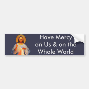 Jesus Divine Mercy Bumper Sticker