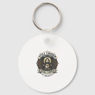 Jesus Divorce Recovery Shirt Christian Graphic_1 Keychain