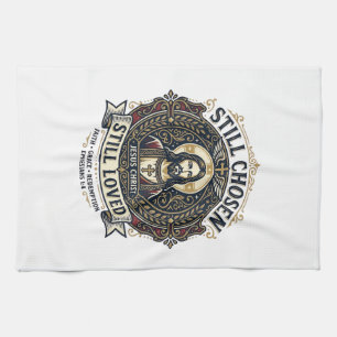 Jesus Divorce Recovery Shirt Christian Graphic_1 Kitchen Towel