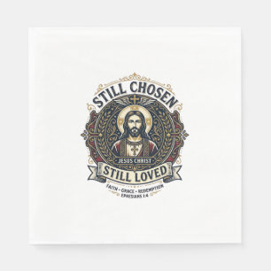 Jesus Divorce Recovery Shirt Christian Graphic_1 Napkin