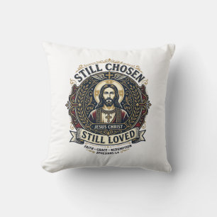 Jesus Divorce Recovery Shirt Christian Graphic_1 Throw Pillow