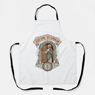 Jesus Door Key Symbolism Jesus Door Key Symbolism Apron