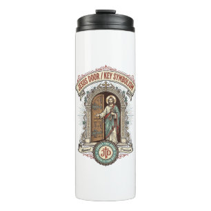 Jesus Door Key Symbolism Jesus Door Key Symbolism  Thermal Tumbler