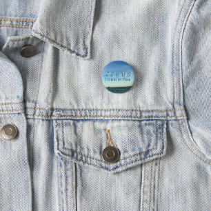 Jesus & Dove Christian Faith Sky Art 1 Inch Round Button