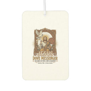 Jesus Dove Messenger Jesus Dove Messenger Christia Air Freshener