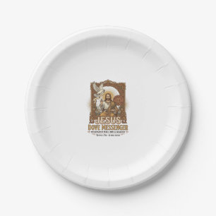Jesus Dove Messenger Jesus Dove Messenger Christia Paper Plate