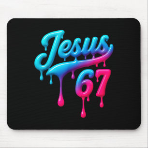 Jesus Drip Mouse Pad