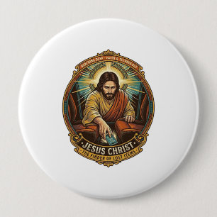 Jesus Dropped Phone Between Car Seats Black Hole H 4 Inch Round Button