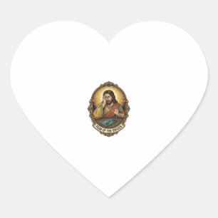 Jesus Dropped Phone Screen Down Dance Floor Club H Heart Sticker