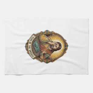 Jesus Dropped Phone Screen Down Dance Floor Club H Kitchen Towel