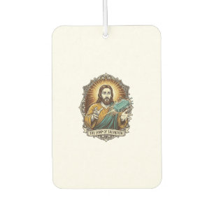 Jesus Dropped Slippery Soap Shower Clumsy Bathroom Air Freshener