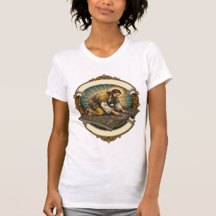 Jesus Dropped Tiny Screw Thick Carpet DIY Humor_1 T-Shirt