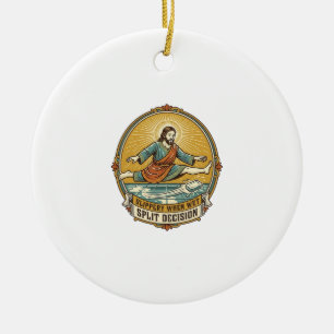 Jesus Dropped Wet Soap Sliding Bathroom Floor Clum Ceramic Ornament