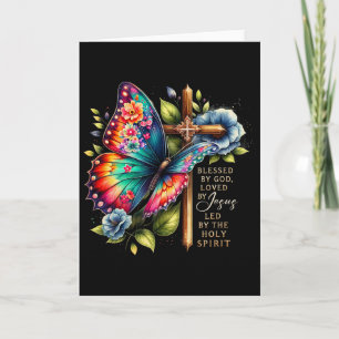 Jesus Easter Day Blessed Card