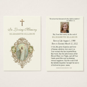Jésus Écriture de résurrection Carte de prière fun
