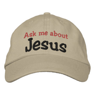 Jesus Embroidered Hat